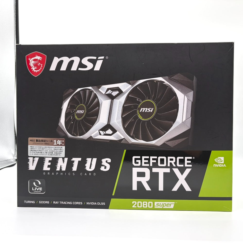 MSI エムエスアイ グラフィックボード GeForce RTX 2080 SUPER 8GB VENTUS OC 602-V372-214 中古
