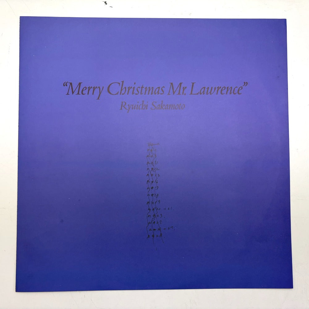 レコード 坂本龍一 Merry Christmas Mr. Lawrence/戦場のメリークリスマス オリジナルサウンドトラック L28N1008 動作未確認 中古