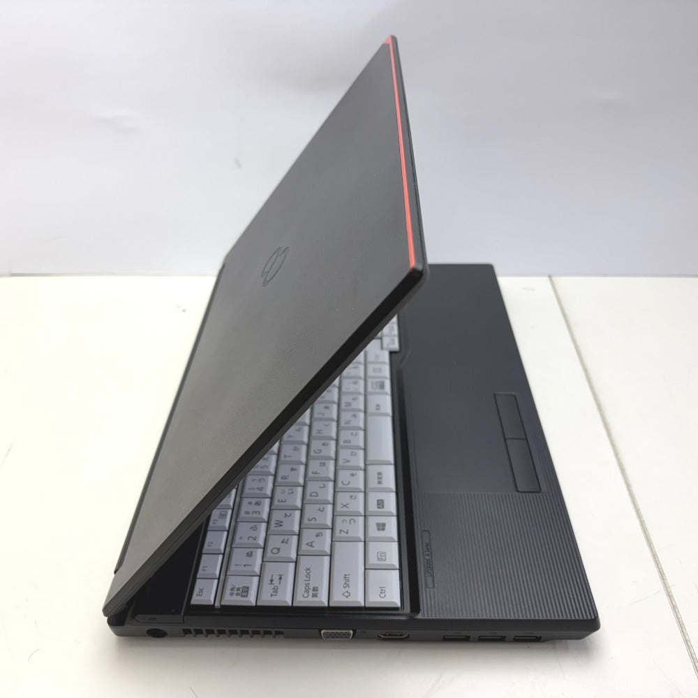 富士通 ノートパソコン LIFEBOOK Aシリーズ 15.6型ワイド液晶モデル A5510/FX Core i5-10210U 1.6GHz/メモリ8GB/SSD256GB/Win11Pro起動確認済み FMVA8804BP 中古