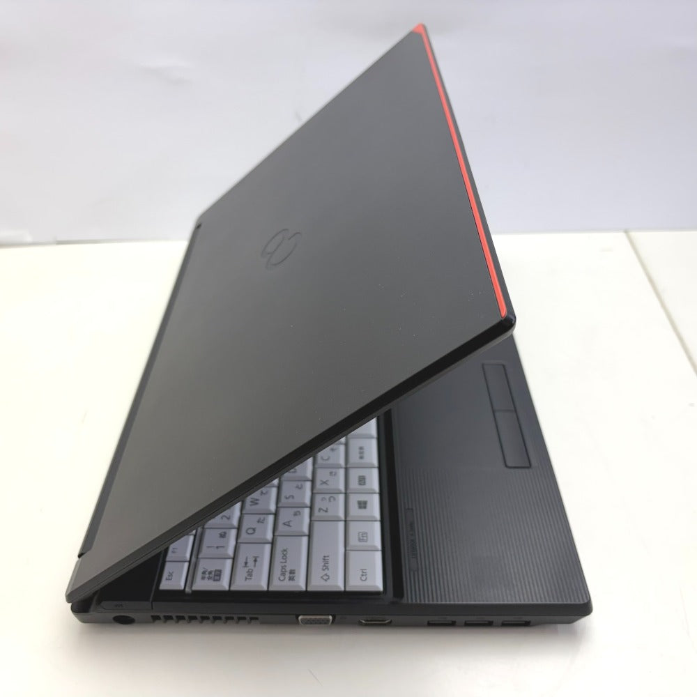 富士通 ノートパソコン LIFEBOOK Aシリーズ 15.6型ワイド液晶モデル A5510/FX Core i5-10210U 1.6GHz/メモリ8GB/SSD256GB/Win11Pro起動確認済み FMVA8804BP 中古