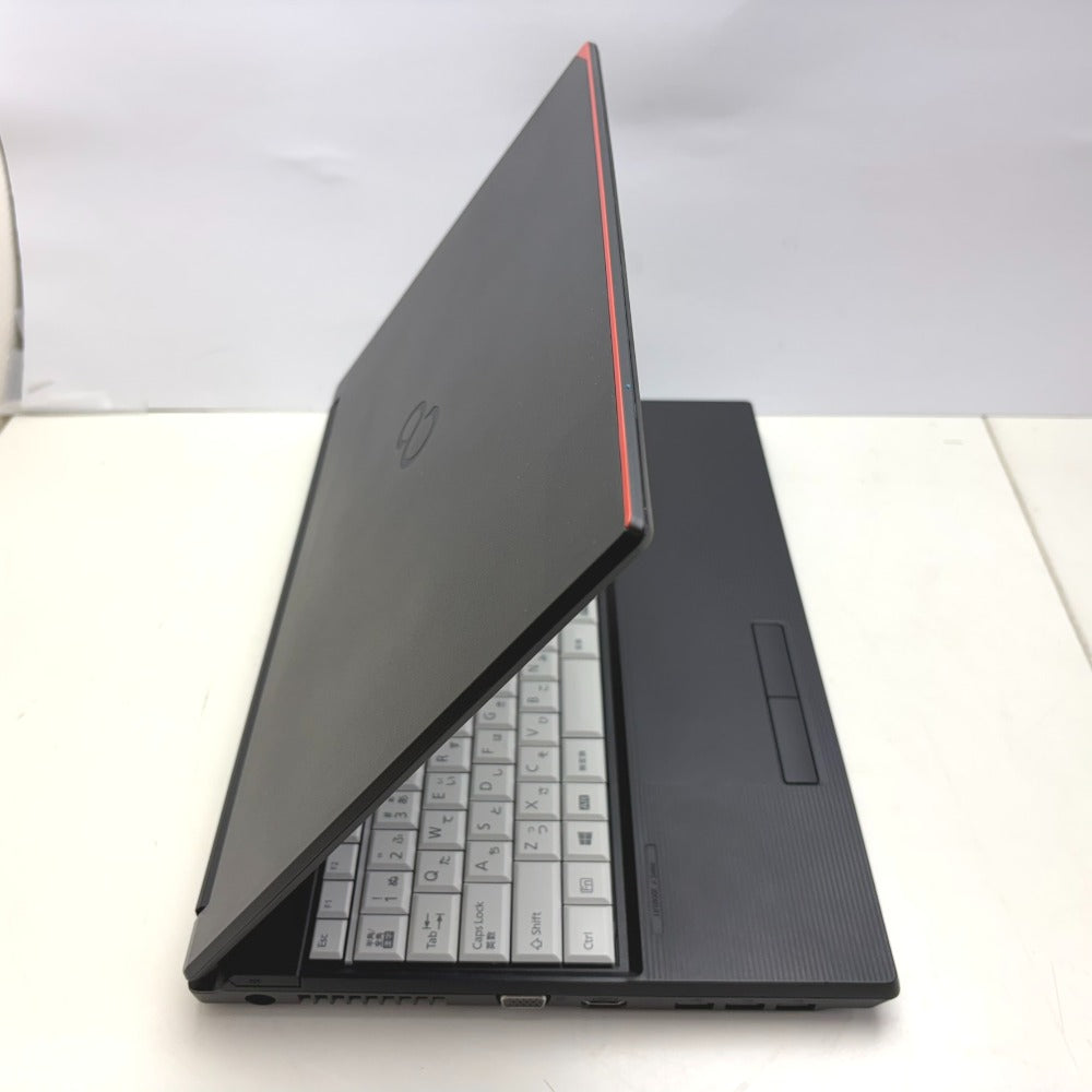 富士通 ノートパソコン LIFEBOOK Aシリーズ 15.6型ワイド液晶モデル A5510/FX Core i5-10210U 1.6GHz/メモリ8GB/SSD256GB/Win11Pro起動確認済み FMVA8804BP 中古