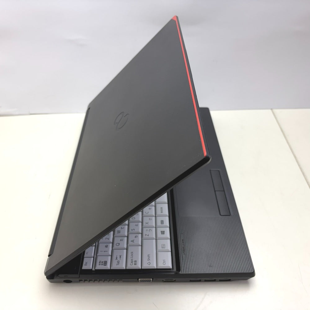 富士通 ノートパソコン LIFEBOOK Aシリーズ 15.6型ワイド液晶モデル A5510/FX Core i5-10210U 1.6GHz/メモリ8GB/SSD256GB/Win11Pro起動確認済み FMVA8804BP 中古