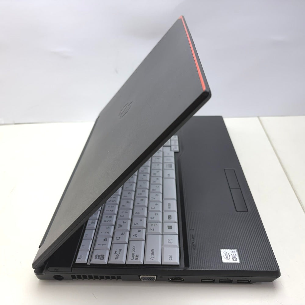 富士通 ノートパソコン LIFEBOOK Aシリーズ 15.6型ワイド液晶モデル A5510/FX Core i5-10210U 1.6GHz/メモリ8GB/SSD256GB/Win11Pro起動確認済み FMVA8804BP 中古