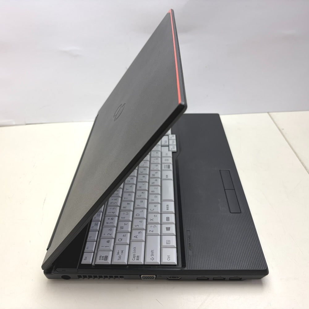 富士通 ノートパソコン LIFEBOOK Aシリーズ 15.6型ワイド液晶モデル A5510/FX Core i5-10210U 1.6GHz/メモリ8GB/SSD256GB/Win11Pro起動確認済み FMVA8804CP 中古