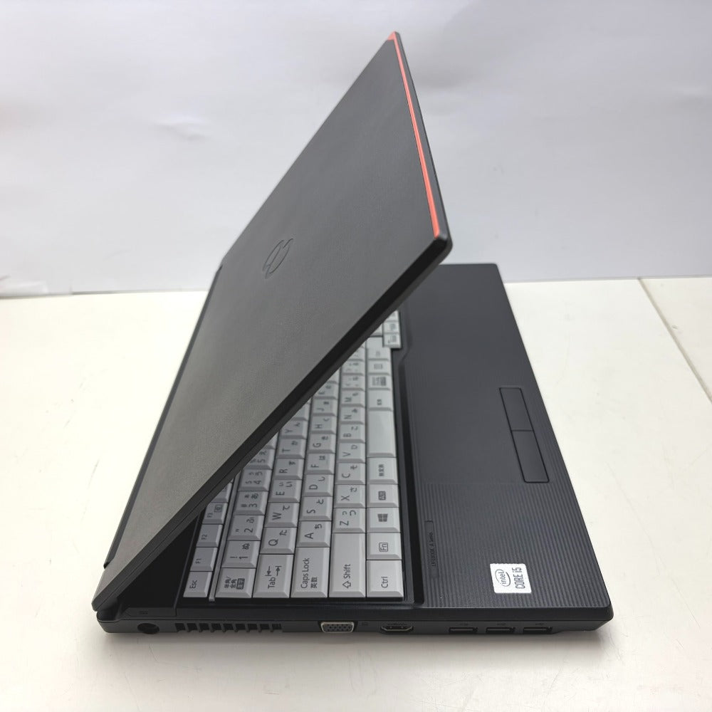 富士通 ノートパソコン LIFEBOOK Aシリーズ 15.6型ワイド液晶モデル A5510/FX Core i5-10210U 1.6GHz/メモリ8GB/SSD256GB/Win11Pro起動確認済み FMVA8804CP 中古