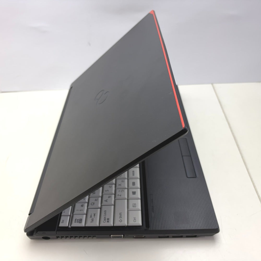 富士通 ノートパソコン LIFEBOOK Aシリーズ 15.6型ワイド液晶モデル A5510/FX Core i5-10210U 1.6GHz/メモリ8GB/SSD256GB/Win11Pro起動確認済み FMVA8804BP 中古