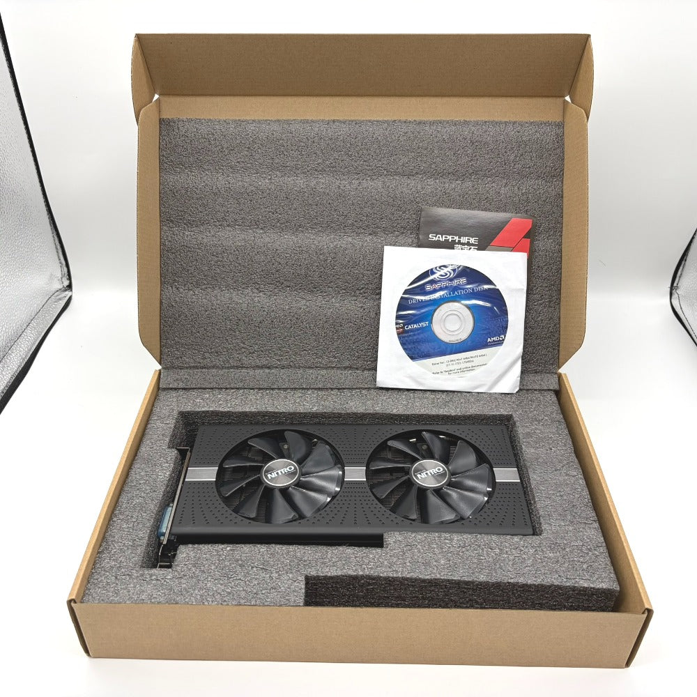 SAPPHIRE サファイア グラフィックボード RADEON RX 580 8GB GDDR5 OC SA-RX580-8GD5N+001V2/11265-01-20G 中古
