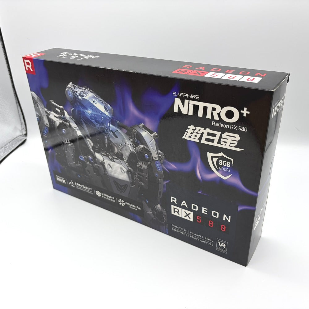 SAPPHIRE サファイア グラフィックボード RADEON RX 580 8GB GDDR5 OC SA-RX580-8GD5N+001V2/11265-01-20G 中古