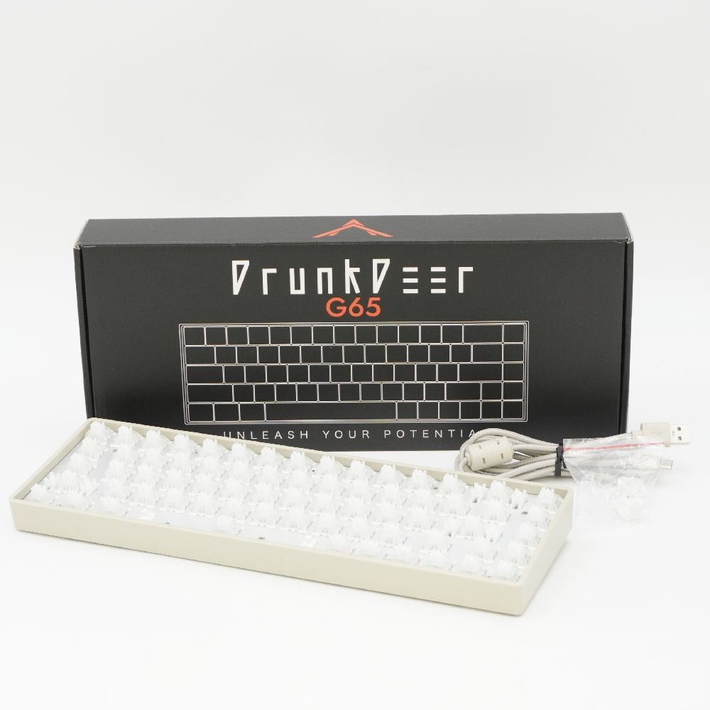 DrunkDeer  G65（ベアボーン）ラピッドトリガー搭載ゲーミングキーボード ゲーム周辺機器
