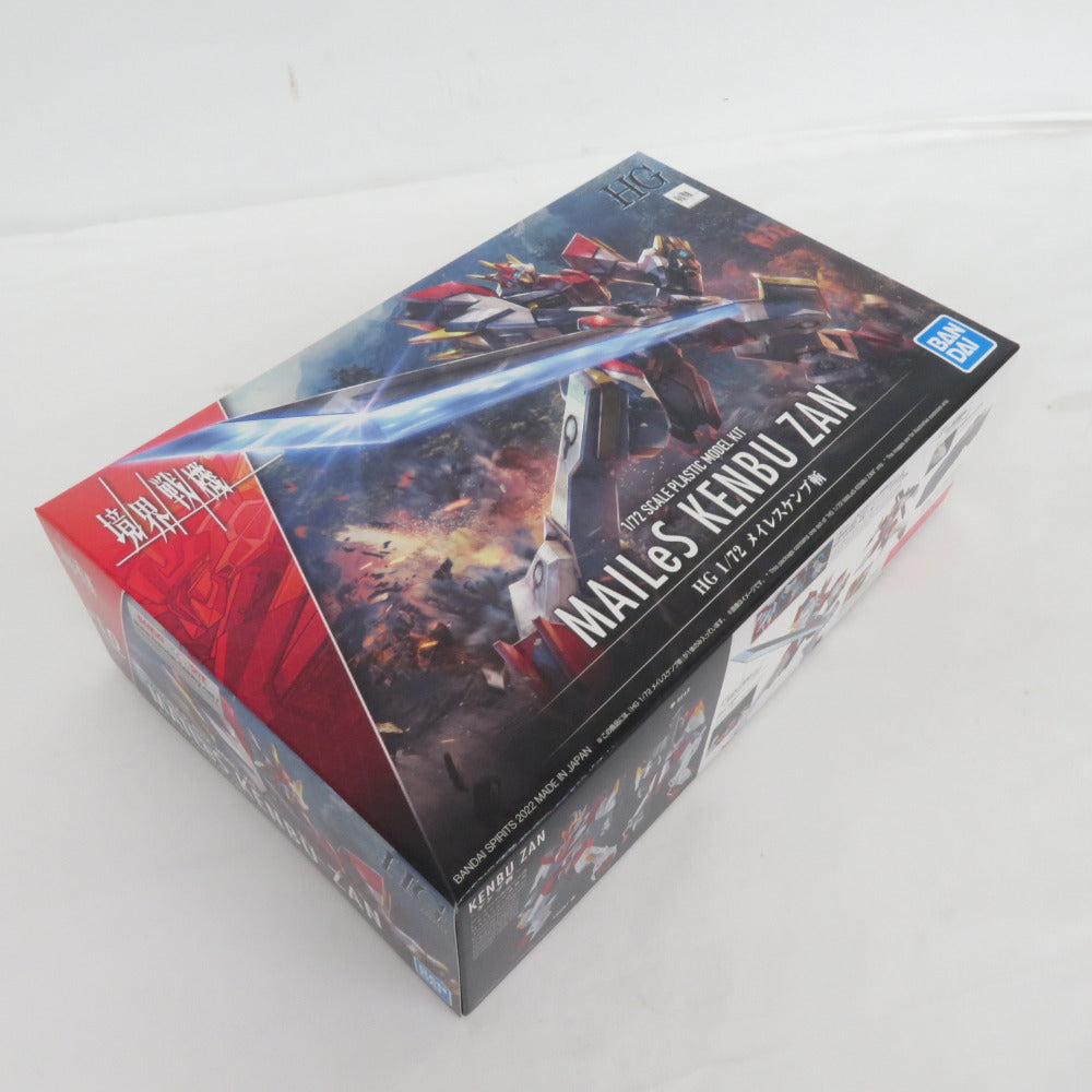 BANDAI SPIRITS HG 1/72 メイレスケンブ斬 境界戦機 開封済み 未組立品 バンダイスピリッツ プラモデル