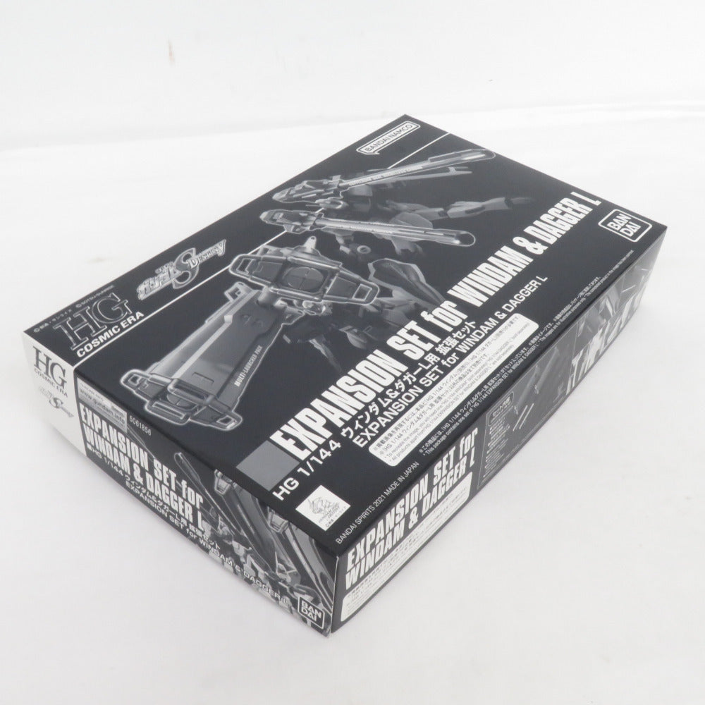 BANDAI SPIRITS HG 1/144 ウィンダム＆ダガーL用 拡張セット 機動戦士ガンダム SEED DESTINY 開封済み 未組立品 バンダイスピリッツ プラモデル