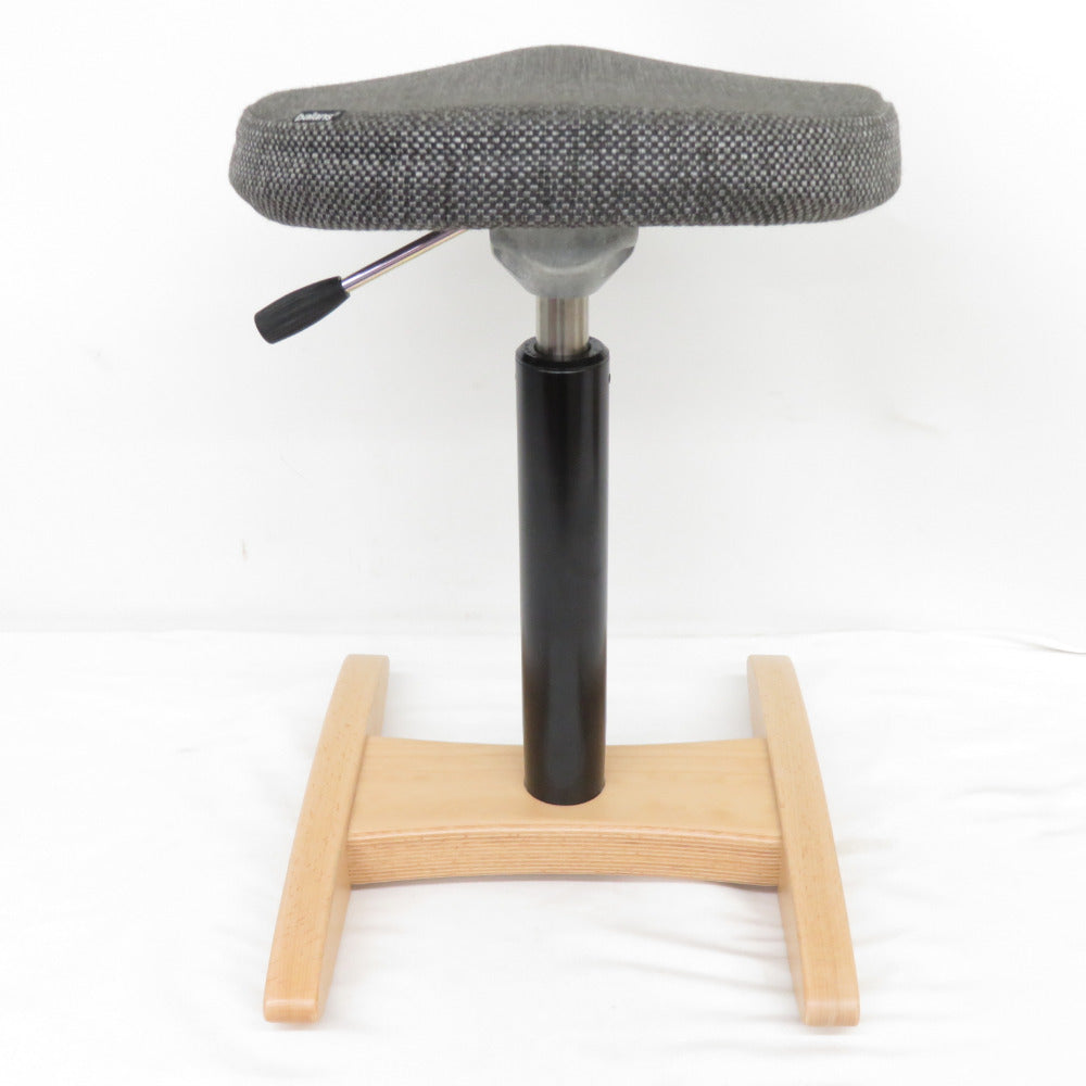 バランスシナジー ラウンドシート 織柄グレー バランスラボ 腰痛対策