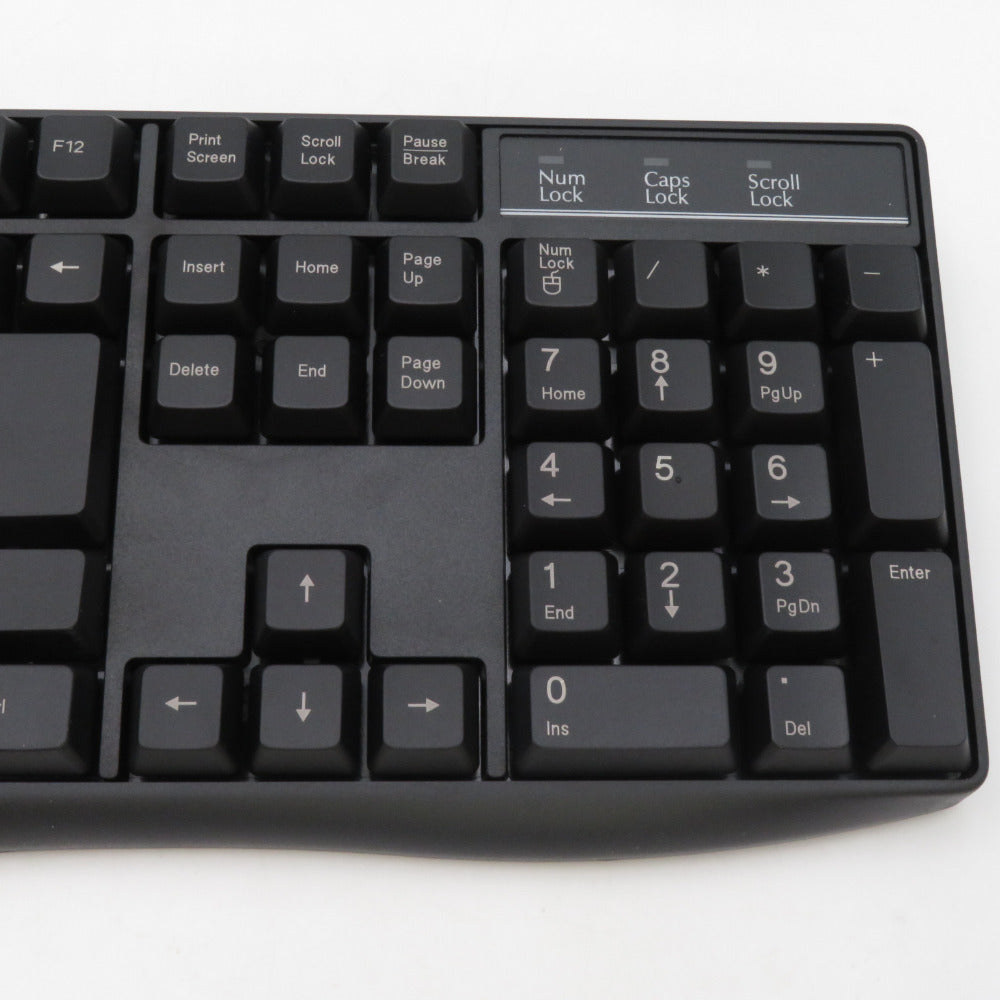SolidYear ソリッドイヤー メンブレン キーボード エースクラスキーボード 有線 英語配列 ブラック ACK-230U-EB