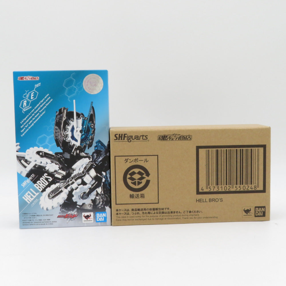 S.H.Figuarts ヘルブロス 仮面ライダービルド 魂ウェブ商店限定 開封済み 輸送箱付き エスエイチ フィギュアーツ フィギュア