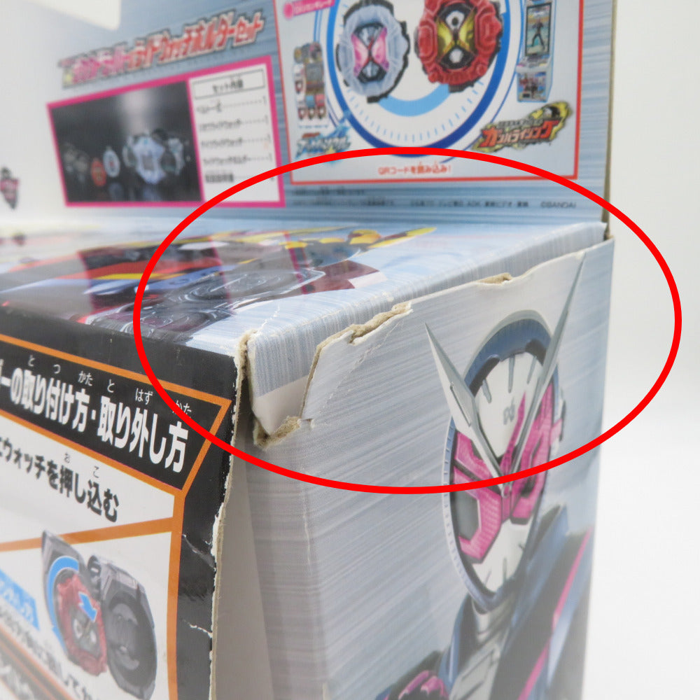 変身ベルト DXジクウドライバー＆ライドウォッチホルダーセット 「仮面ライダージオウ」 外箱イタミ有  BANDAI バンダイ