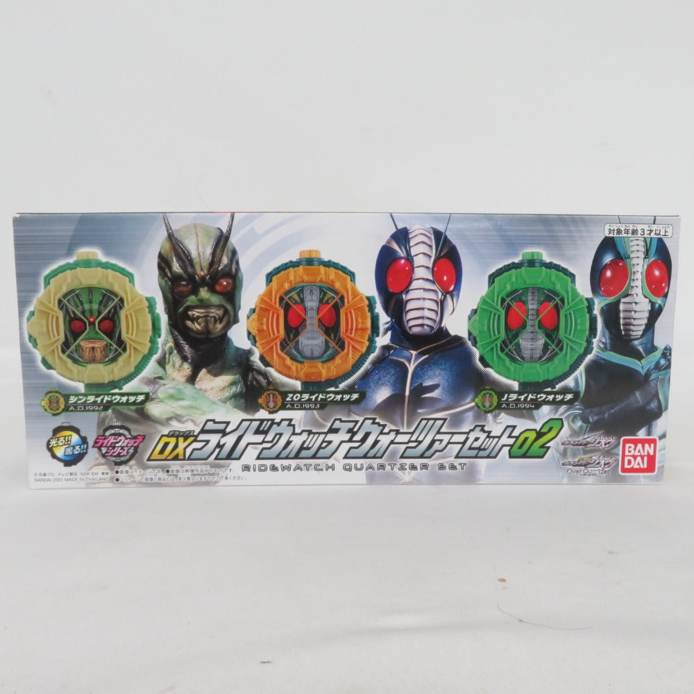 仮面ライダージオウ DXライドウォッチ クォーツァーセット02 (BANDAI TOYS SHOP限定) BANDAI バンダイ おもちゃ・玩具 未開封品