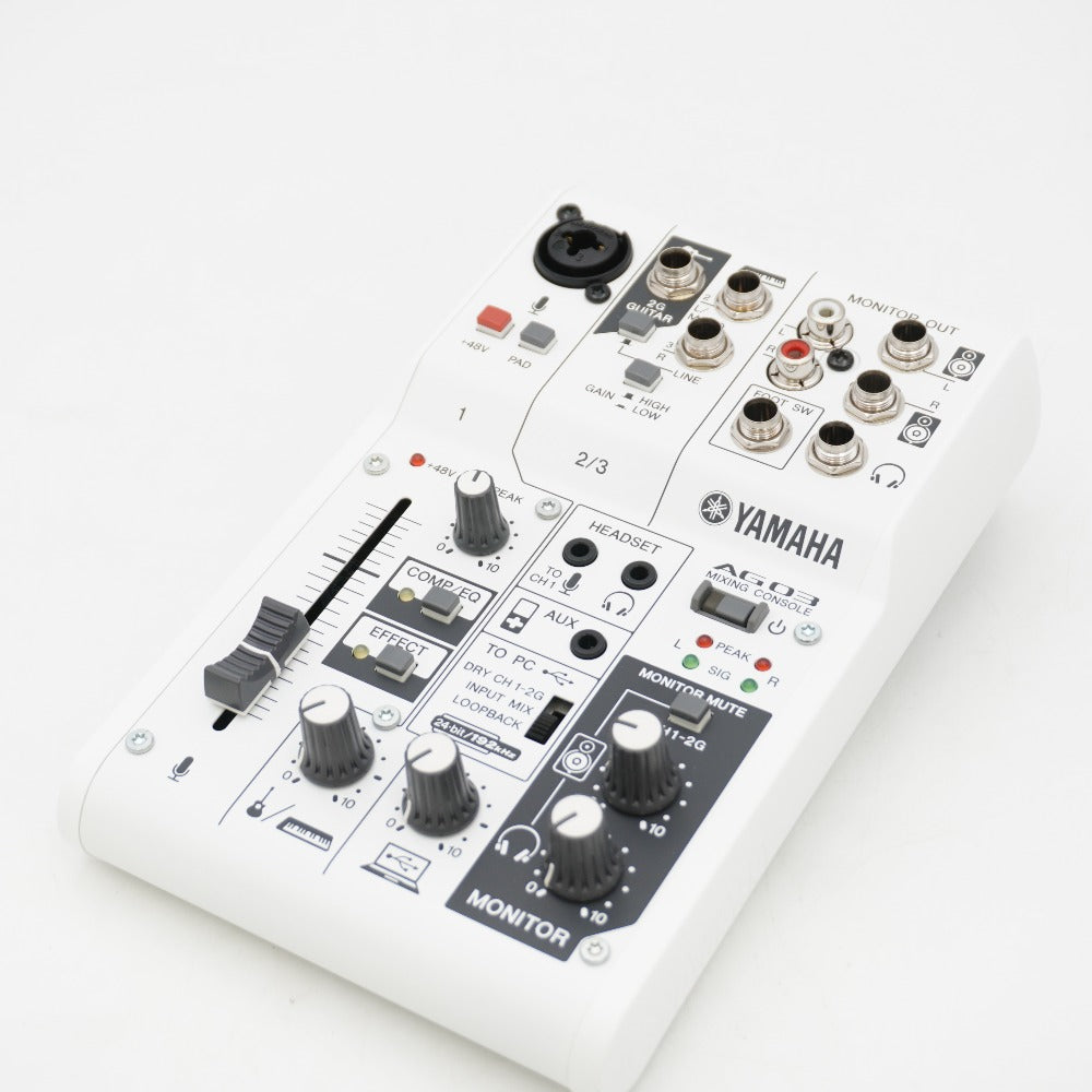 YAMAHA ヤマハ（音楽機器） AG03 音響機材 オーディオインターフェイス ウェブキャスティングミキサー