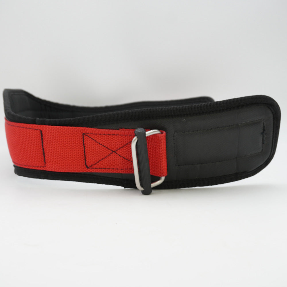 トレーニングベルト Schiek シーク パワーリフティングベルト Sサイズ レッド 約69-81cm 面ファスナー部分ほつれあり 3004
