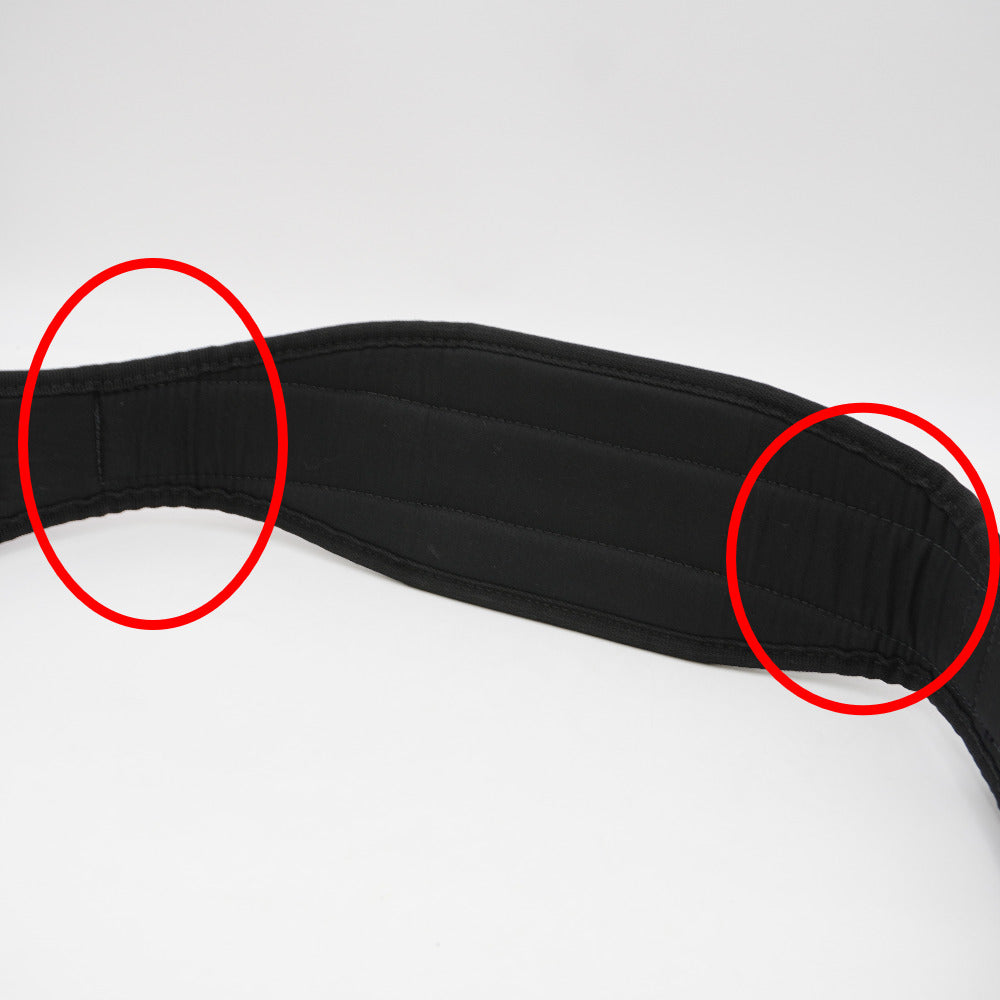 トレーニングベルト Schiek シーク パワーリフティングベルト Sサイズ レッド 約69-81cm 面ファスナー部分ほつれあり 3004