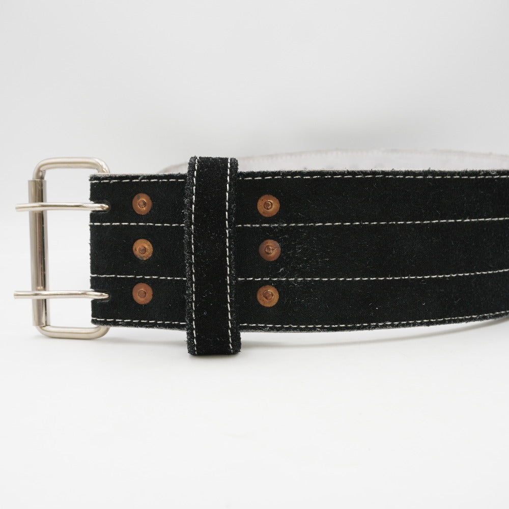 GOLD'S GYM (ゴールドジム) トレーニングベルト パワーベルト 2ピンタイプ Mサイズ ウエスト75～90cm G3352