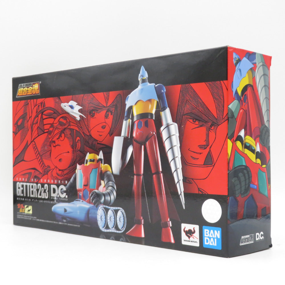 超合金魂 GX-91 ゲッター2＆3 D.C. 「ゲッターロボ」開封済み BANDAI バンダイ フィギュア