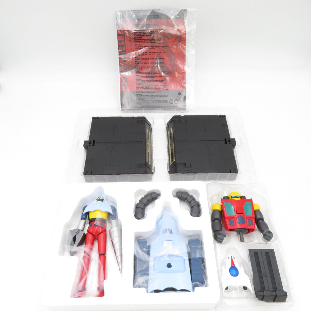 超合金魂 GX-91 ゲッター2＆3 D.C. 「ゲッターロボ」開封済み BANDAI バンダイ フィギュア