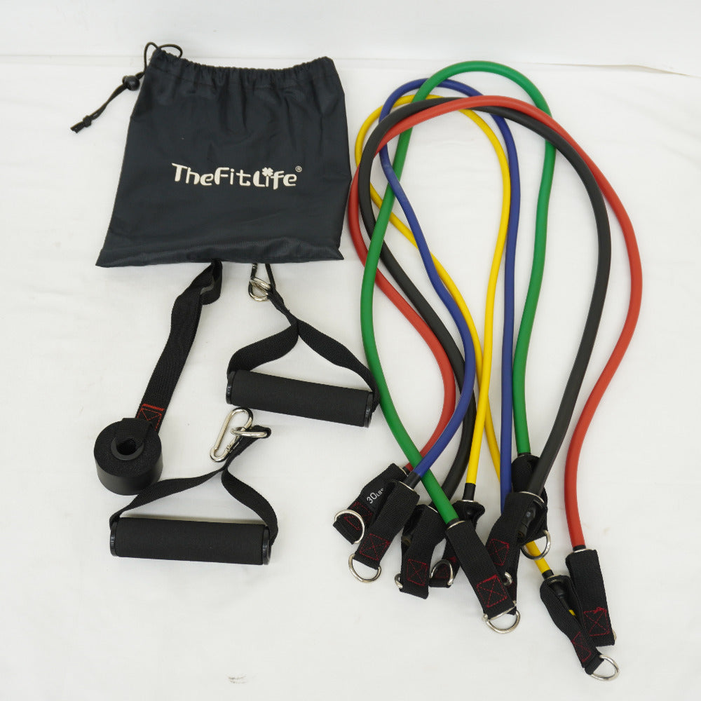TheFitLife トレーニングチューブ チューブ トレーニング 筋トレチューブ 足首ストラップ欠品