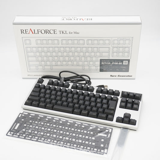 東プレ トウプレ REALFORCE for Mac 日本語配列　テンキーレス PFU Limited Edition R2TLSA-JP4M-BK