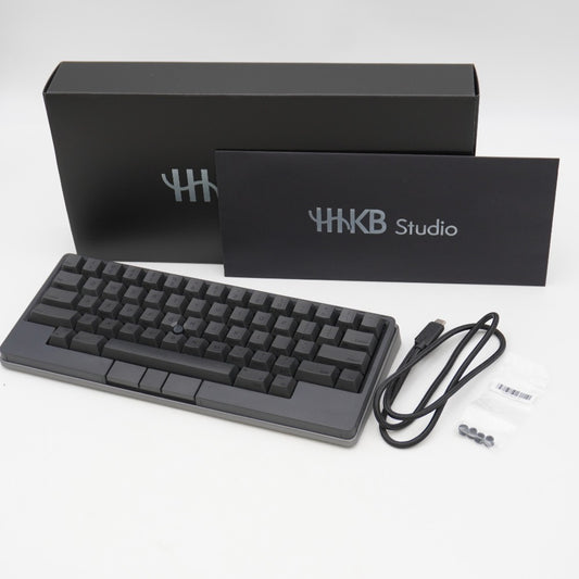 PFU ピーエフユー HHKB Studio US配列／墨 Happy Hacking Keyboard PD-ID100B