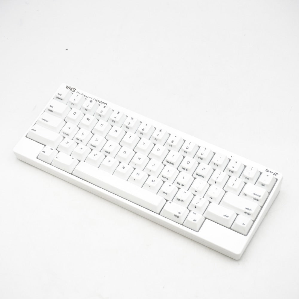 PFU ピーエフユー HHKB Professional HYBRID Type-S 英語配列／雪 Happy Hacking Keyboard PD-KB800YSC