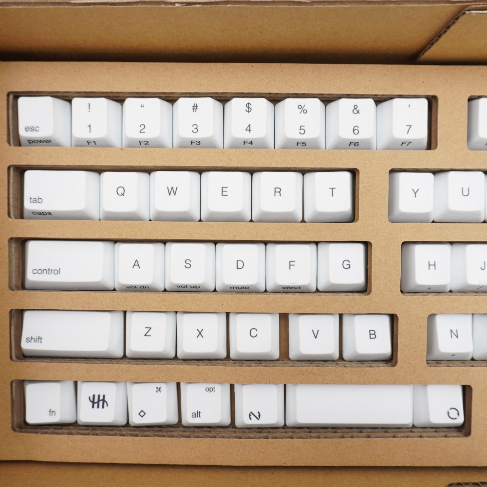 PFU ピーエフユー HHKB Professionalシリーズ キートップセット(雪) 日本語配列／中央印字 PD-KB420KTYC