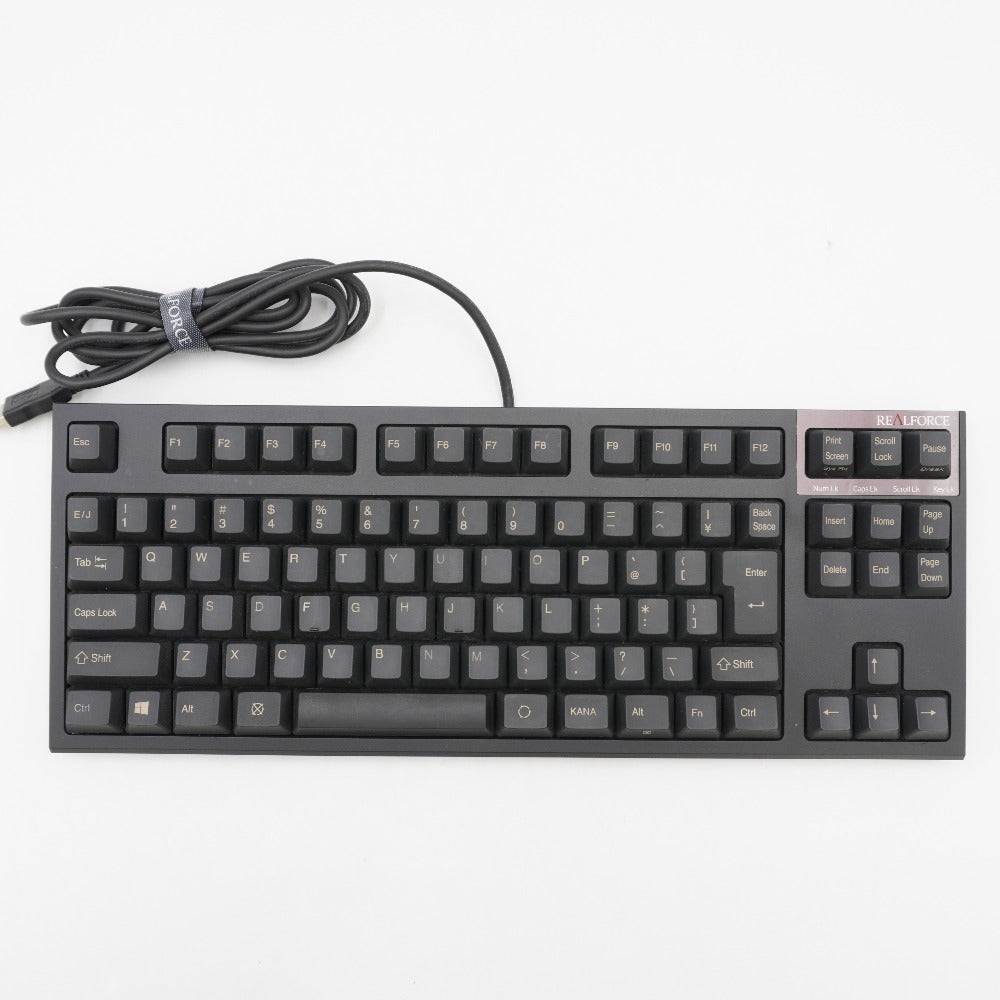 東プレ トウプレ REALFORCE 日本語配列 R2TLS-JP4-BK