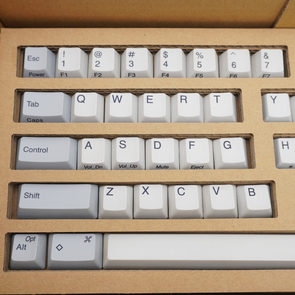 PFU ピーエフユー Happy Hacking Keyboard キートップセット（英語配列/白/刻印あり） PD-KB400KTW