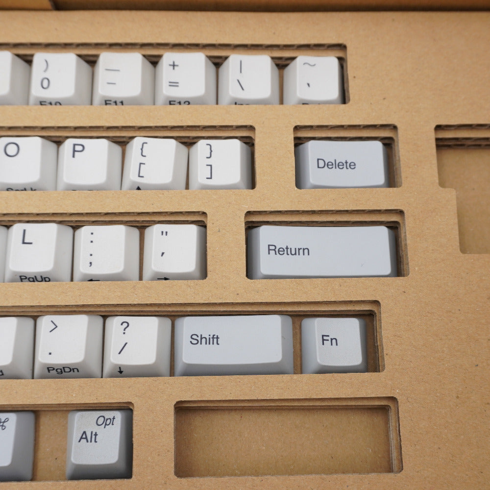 PFU ピーエフユー Happy Hacking Keyboard キートップセット（英語配列/白/刻印あり） PD-KB400KTW