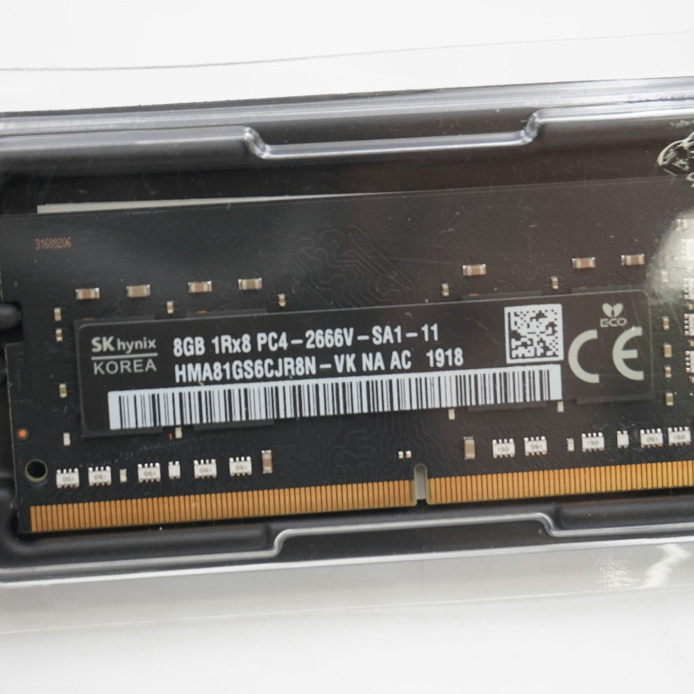 PC4-2666-SA1-11 8Gメモリー2枚セット