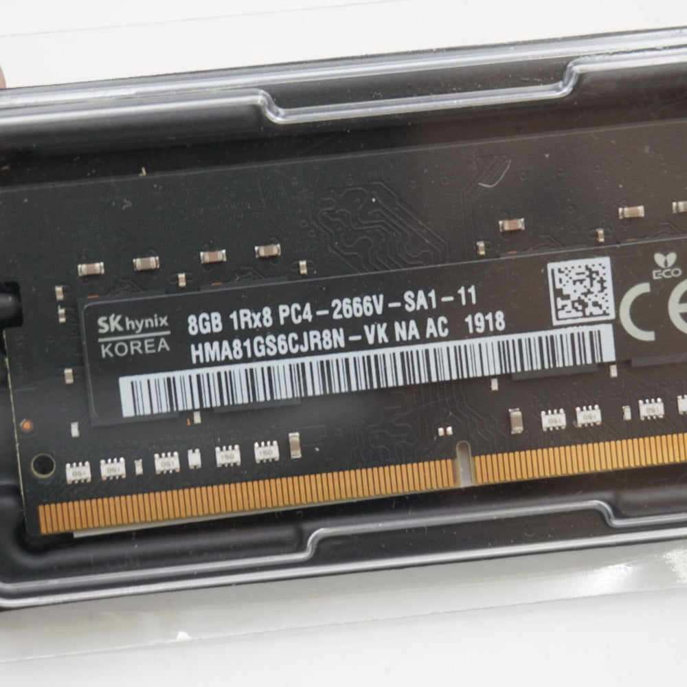 PC4-2666-SA1-11 8Gメモリー2枚セット