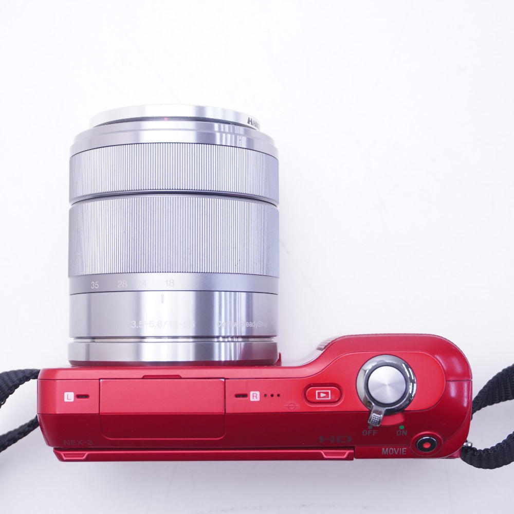 SONY NEX ソニー ネックス デジタルカメラ α NEX-3 E 18-55mm F3.5-5.6 OSS ズームレンズキット