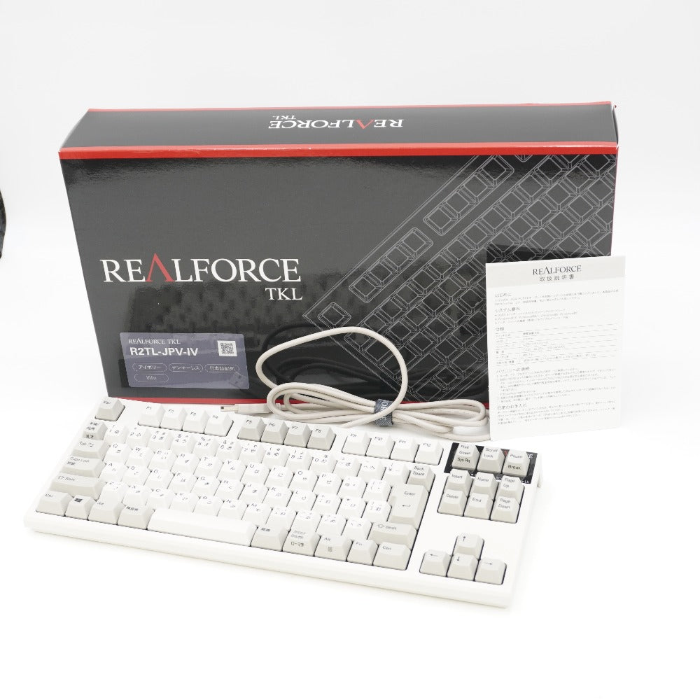 東プレ トウプレ REALFORCE テンキーレス 日本語配列 R2TL-JPV-IV