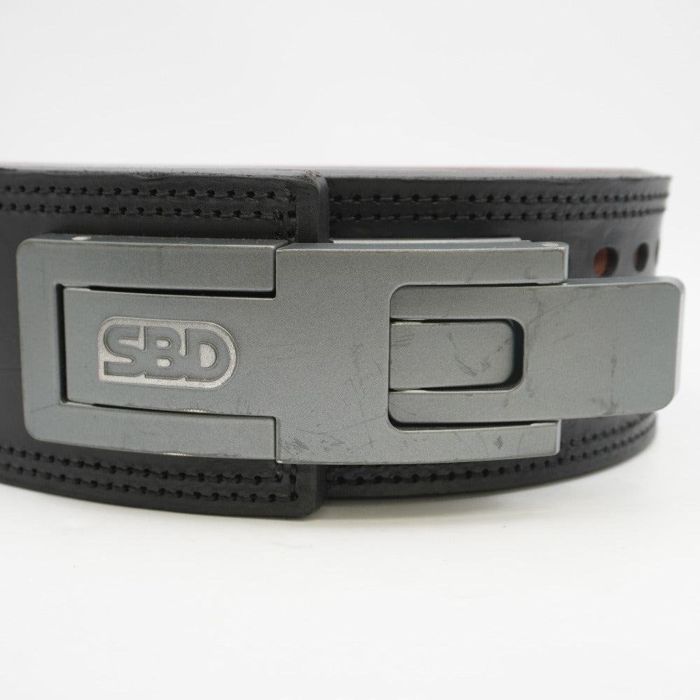 SBD Apparel (エスビーディー) トレーニングベルト パワーリフティングベルト SBDベルト 13mm Lサイズ 新ロゴ powerliftingbelt-L