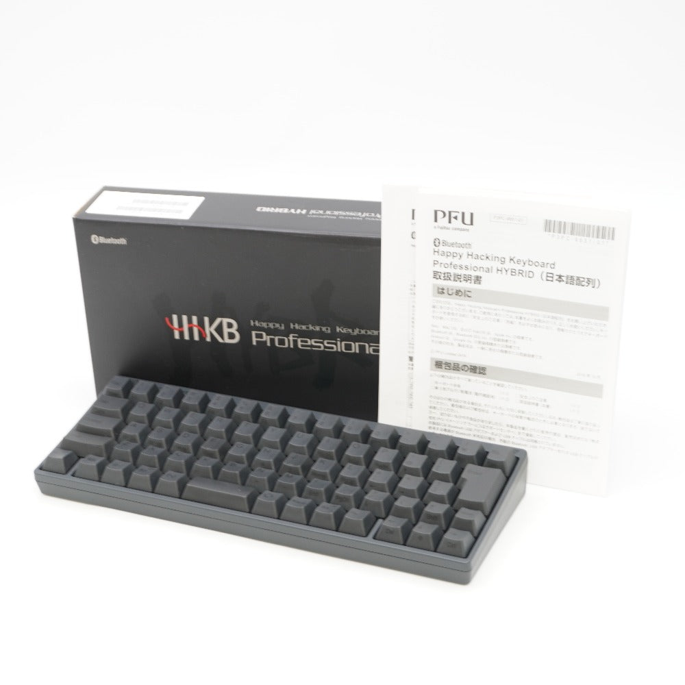PFU ピーエフユー Happy Hacking Keyboard Professional Hybrid Type-S 墨 日本語配列 / HHKB PD-KB820BS