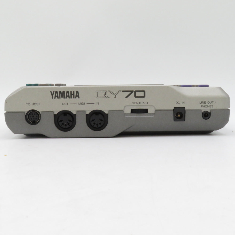 YAMAHA QY70 シーケンサー リズムマシン 音響機材 本体のみ 通電確認済み ジャンク
