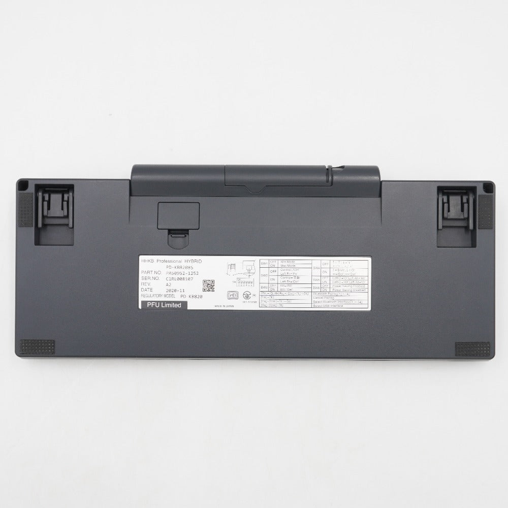 PFU ピーエフユー HHKB Professional HYBRID Type-S 日本語配列・墨 Happy Hacking Keyboard  PD-KB820BS