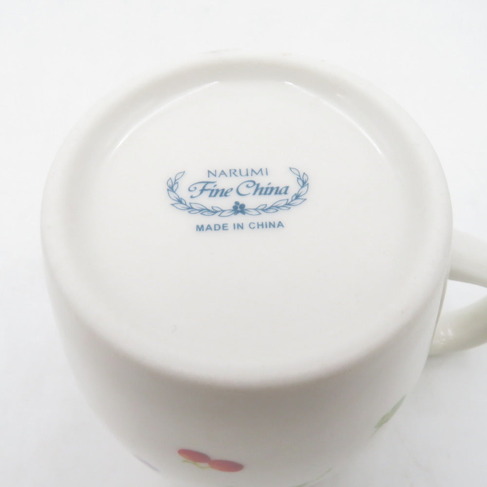 NARUMI ナルミ 食器 ペアマグカップ ストロベリーガーデン 外箱イタミ有