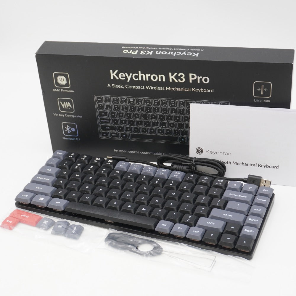 Keychron キークロン Keychron K3 Pro A1 ワイヤレスメカニカルキーボード