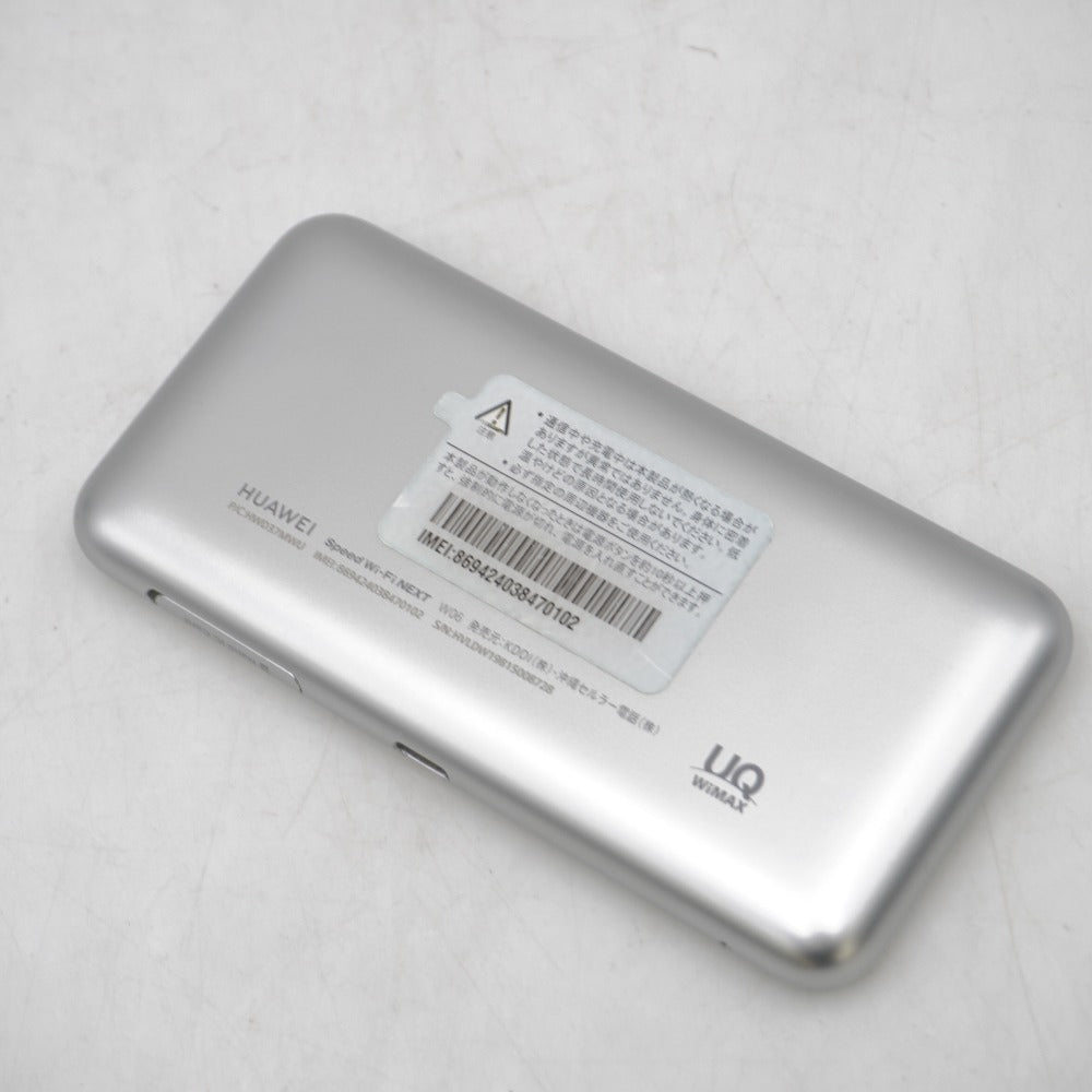 HUAWEI ファーウェイ UQ モバイルルーター Speed Wi-Fi NEXT W06 HWD37SWU