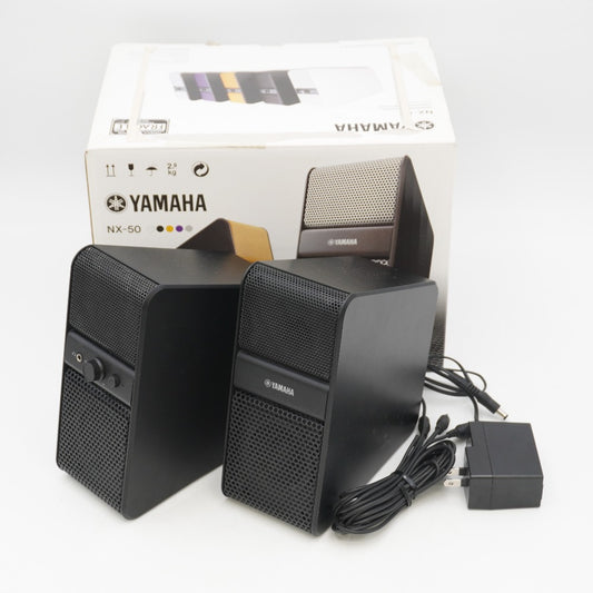 YAMAHA ヤマハ（音楽機器） オーディオ機器 YAMAHA パワードスピーカー 2台1組  NX-50(B)