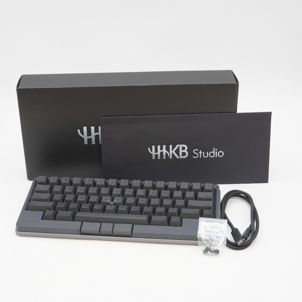 PFU ピーエフユー HHKB Studio US配列／墨 Happy Hacking Keyboard PD-ID100B