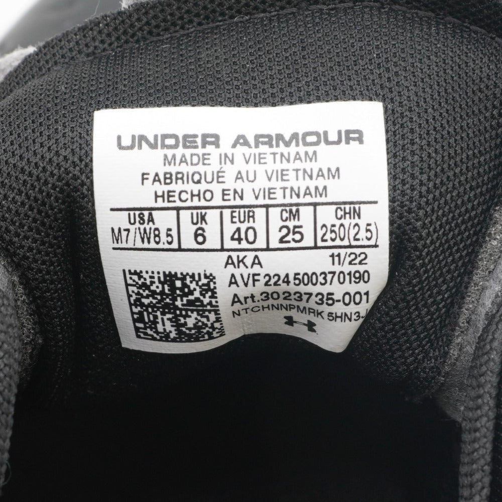 UNDER ARMOUR (アンダーアーマー) レインリフター ブラック 25.0cm ウエイトリフティングシューズ 3023735-001