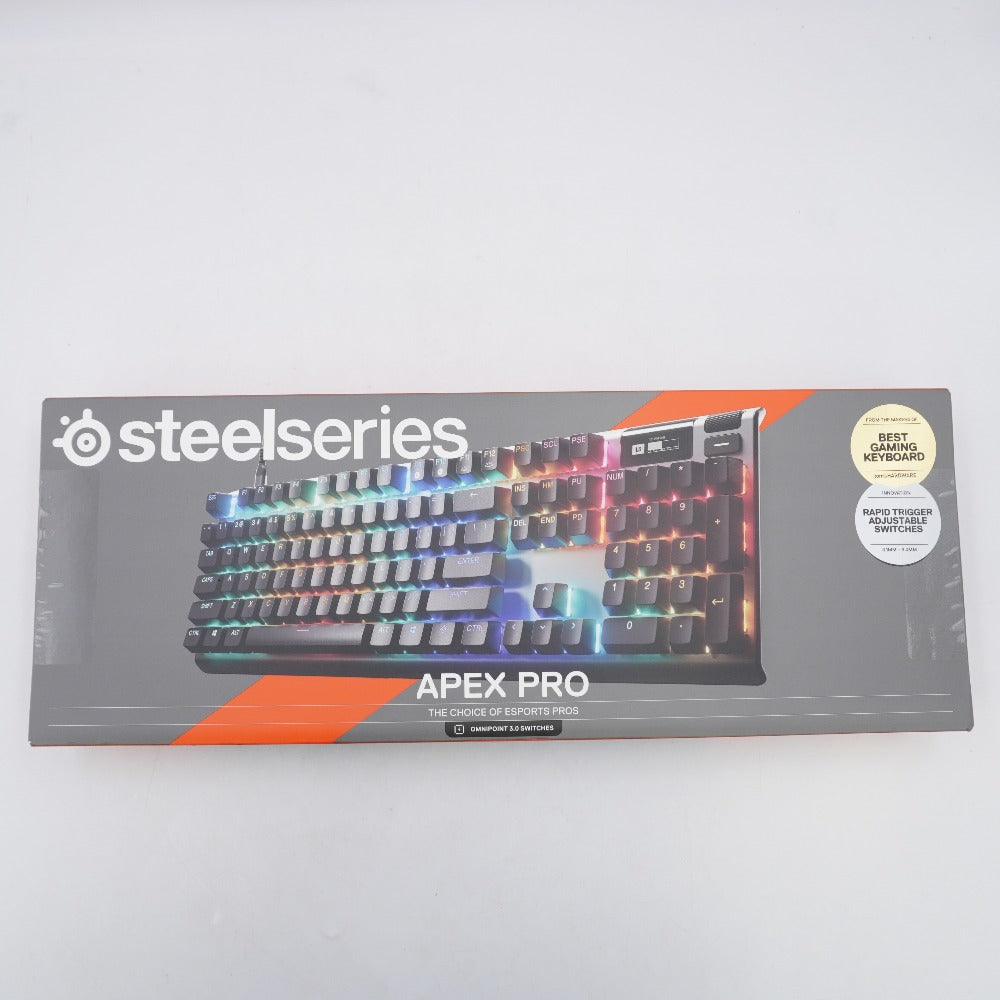 未開封 Apex Pro Gen 3 JP  64665J ゲーミングキーボード  SteelSeries スティールシリーズ ゲーム周辺機器 未開封品