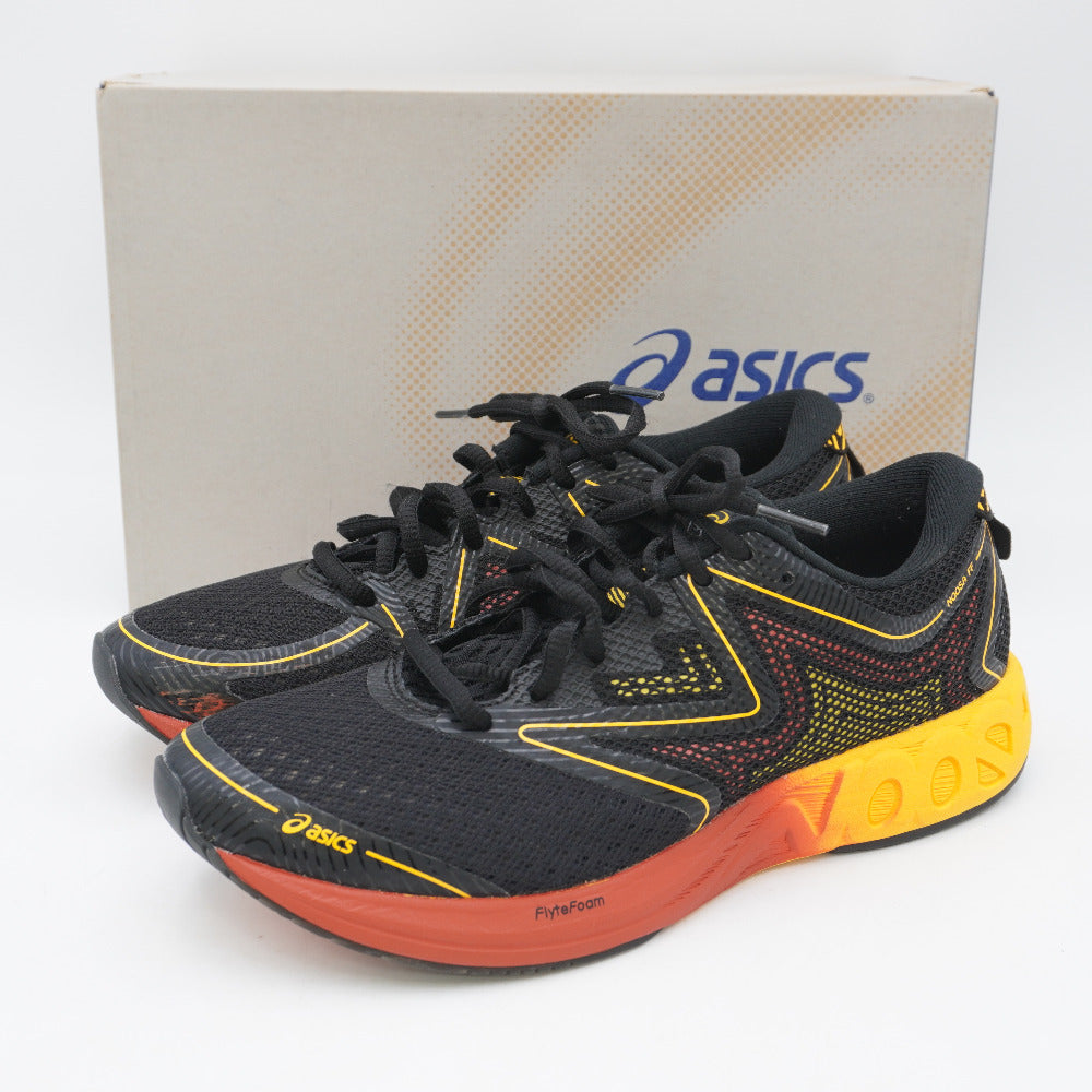 asics (アシックス) ランニングシューズ NOOSA FF ブラック×ゴールドフュージョン 25.0cm TJG754-9004